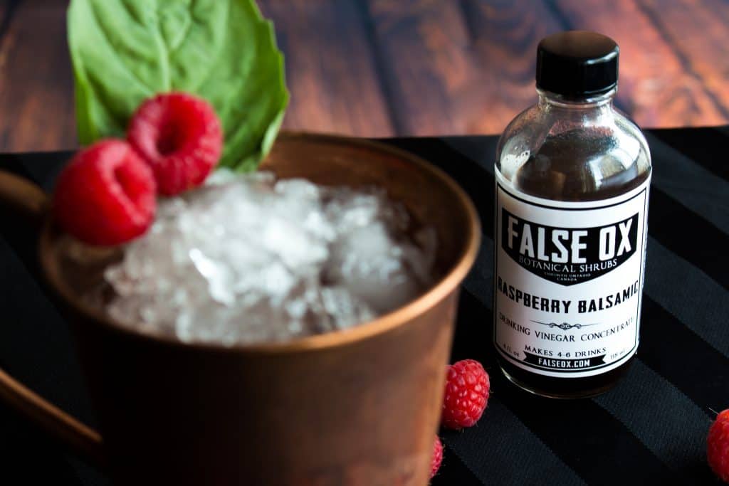 Raspberry & Basil Shrub Julep Liquid Culture