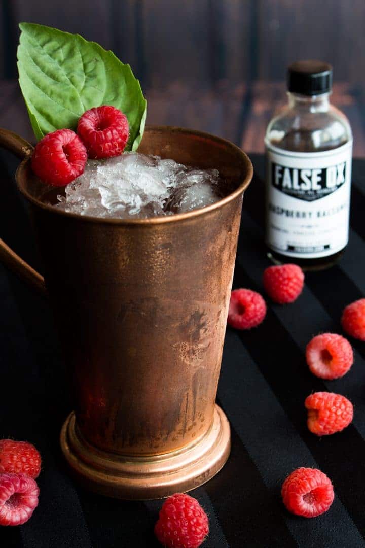 Raspberry & Basil Shrub Julep Liquid Culture