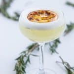 Bruleed Lemon Rosemary Sour