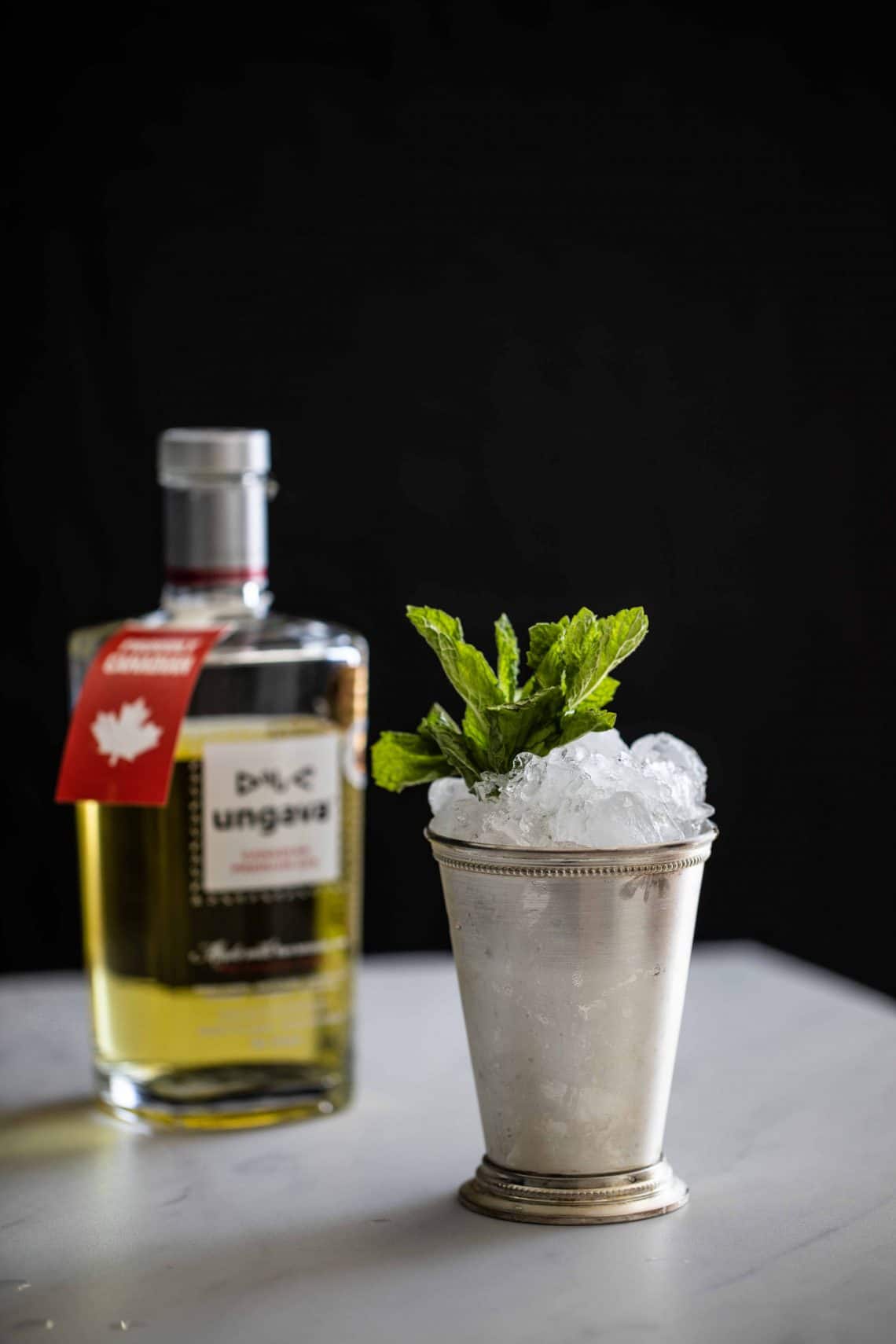Canadian Gin Julep with Ungava Gin Liquid Culture