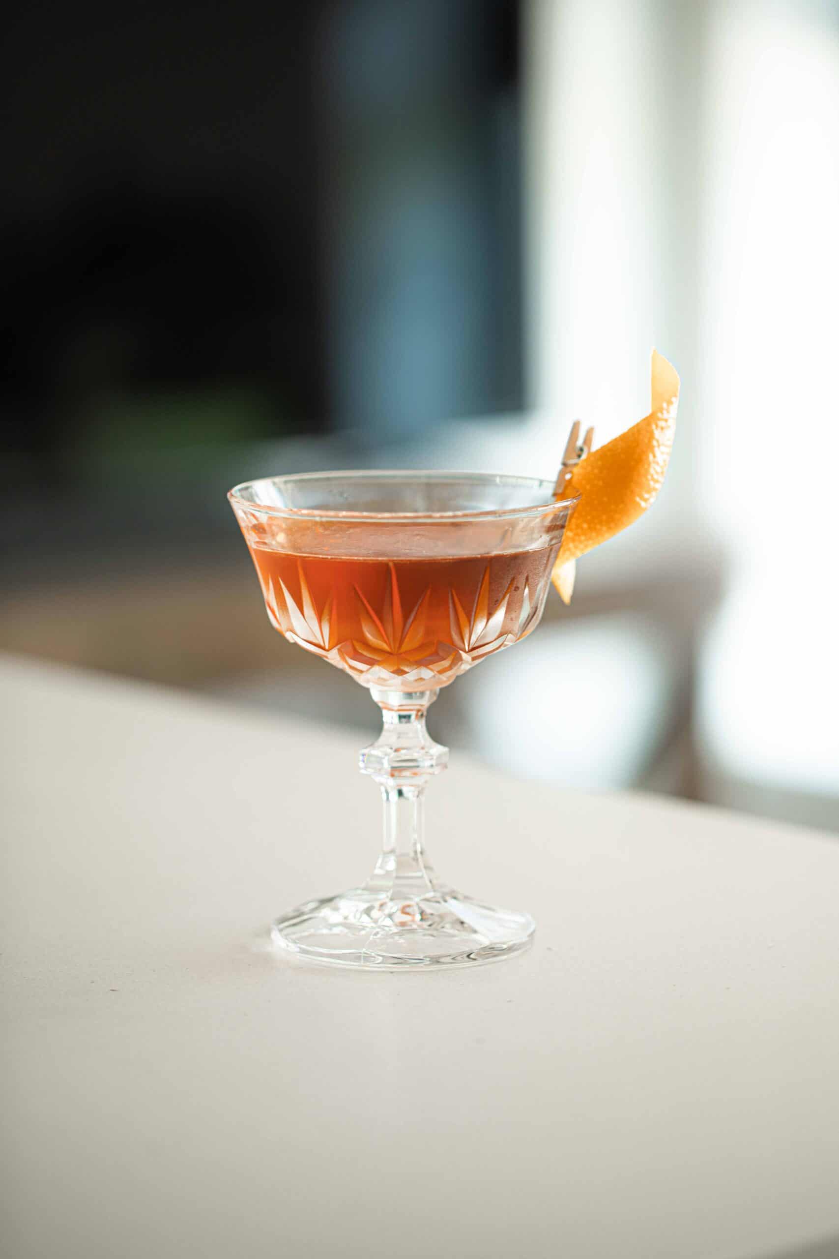 Citrus Blood Market - Bourbon, Amaro and Sherry Cocktail | Liquid Culture