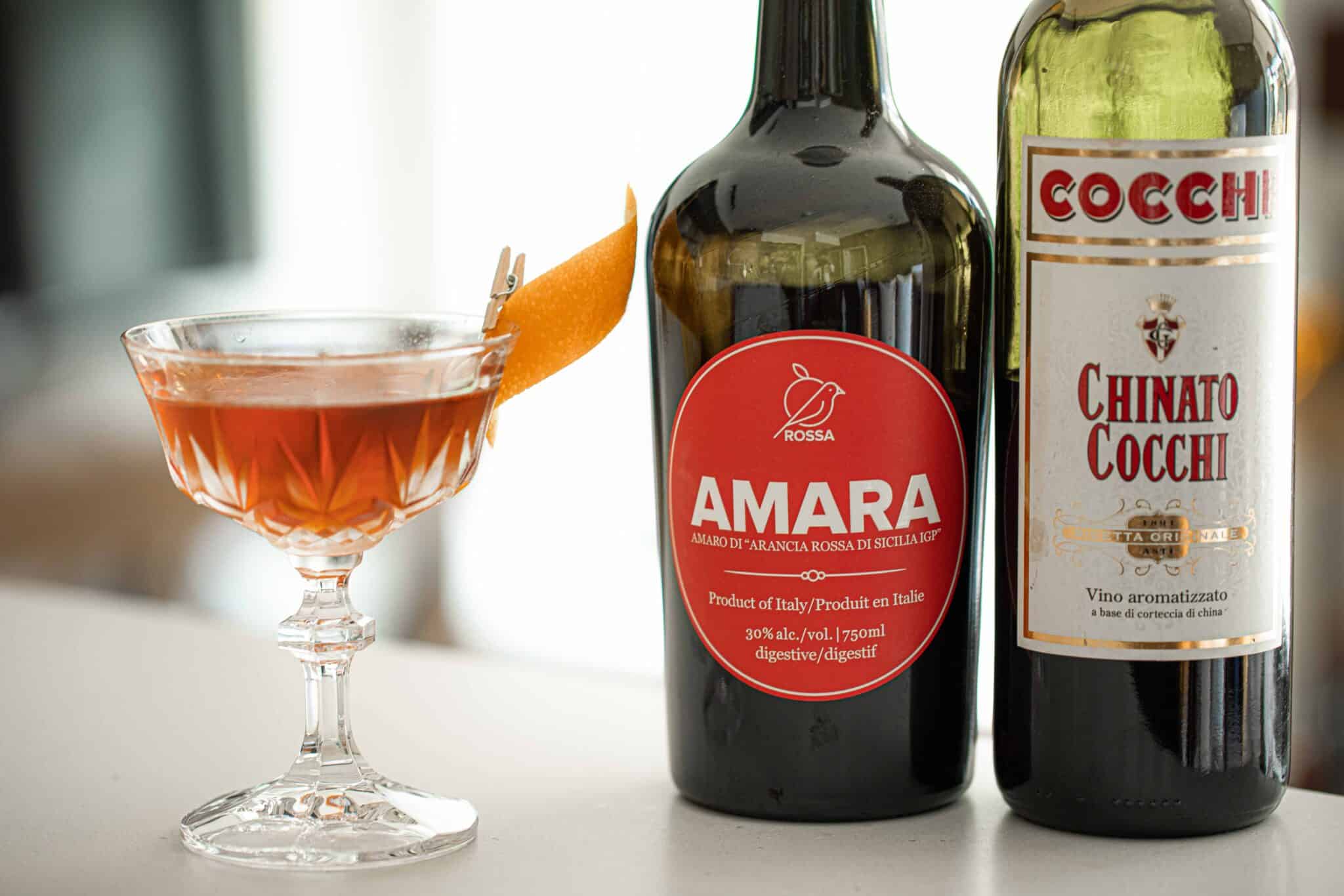 Citrus Blood Market - Bourbon, Amaro and Sherry Cocktail | Liquid Culture