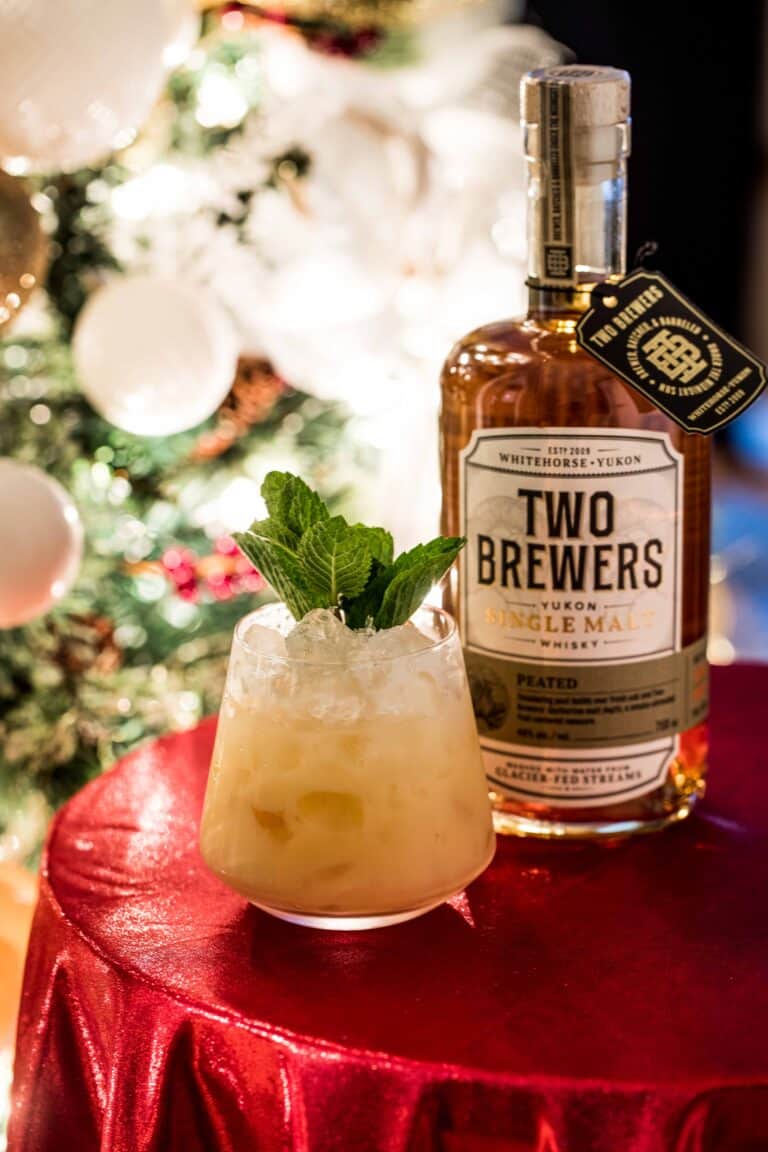 Elf on the Peated Shelf Whisky & Advocaat Cocktail Liquid Culture