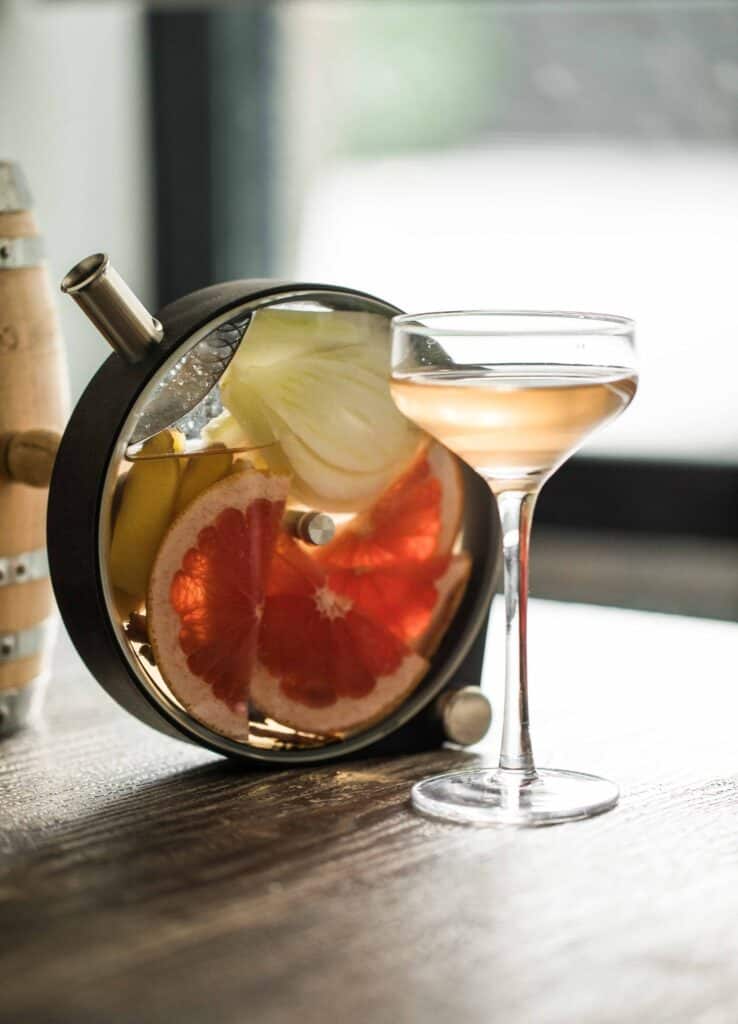 Fennel Me Away Porthole Infused Cocktail Liquid Culture
