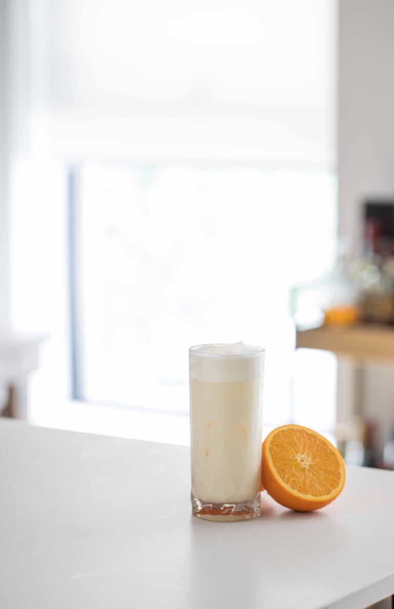 Orange Vanilla Gin Creamsicle Cocktail Liquid Culture