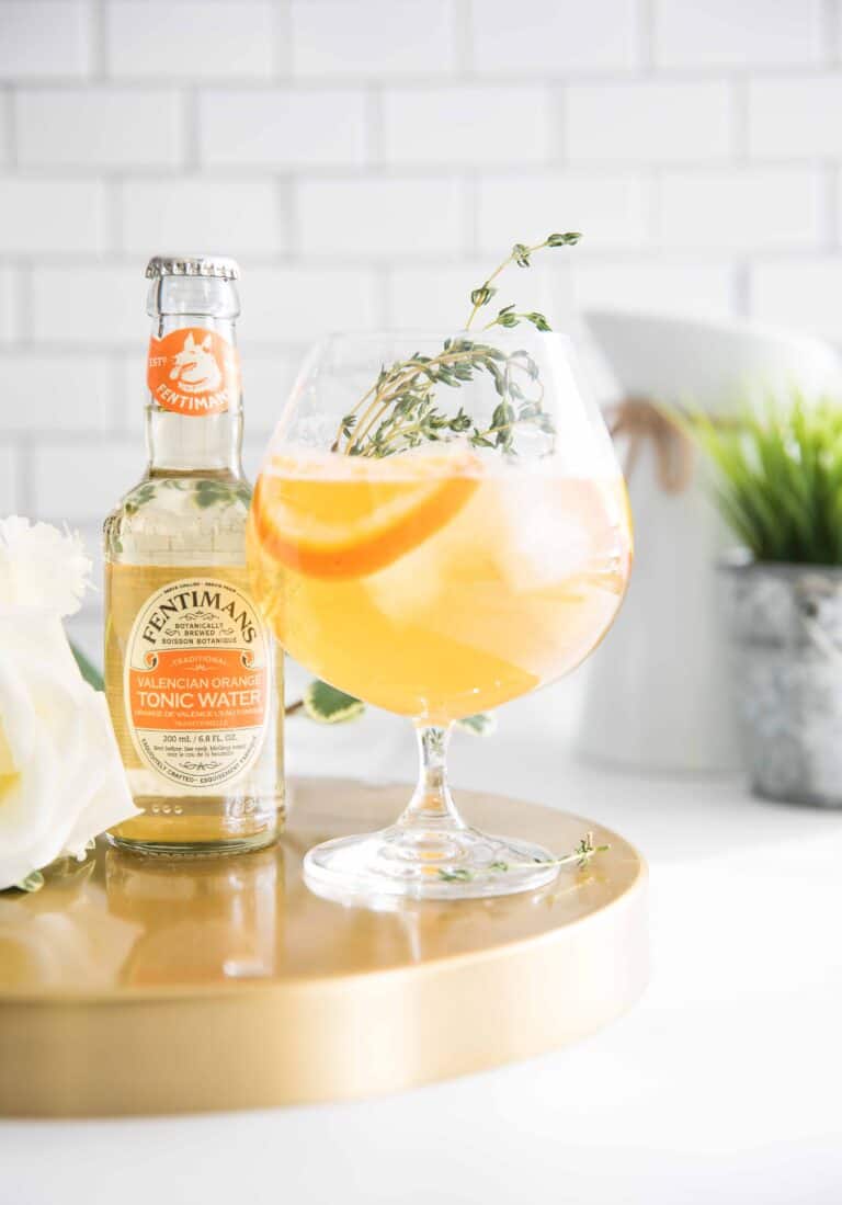 Valencian Orange Spritz with Fentimans Valencian Orange Tonic Water