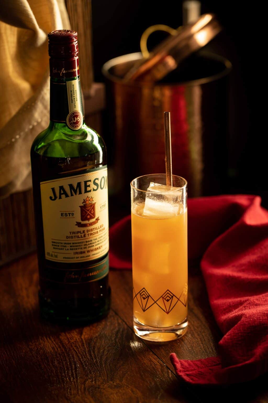 Jameson Cocktails Celebrating St Patrick's Day with Jameson! Liquid
