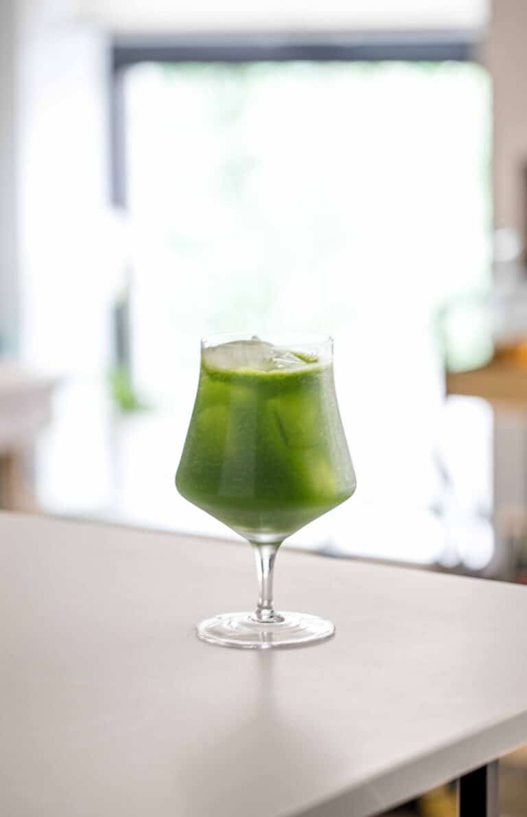 The Green Mezcal Giant Spinach Mezcal Cocktail Liquid Culture