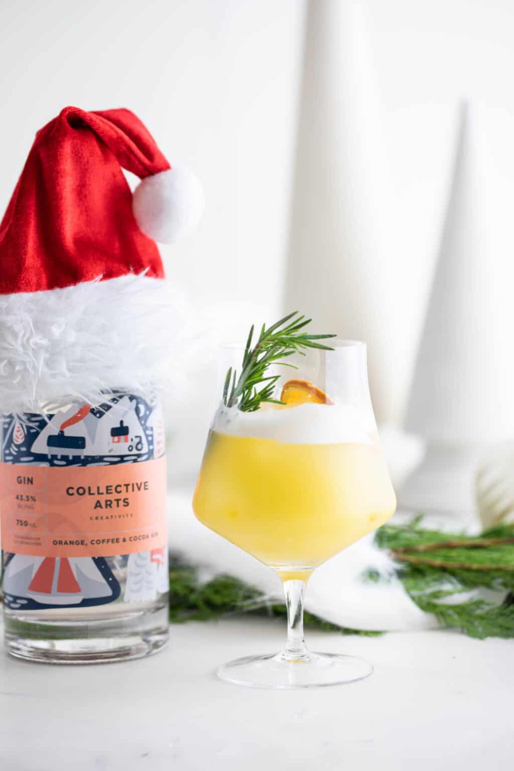Gin and Amaretto Holiday Sour Liquid Culture